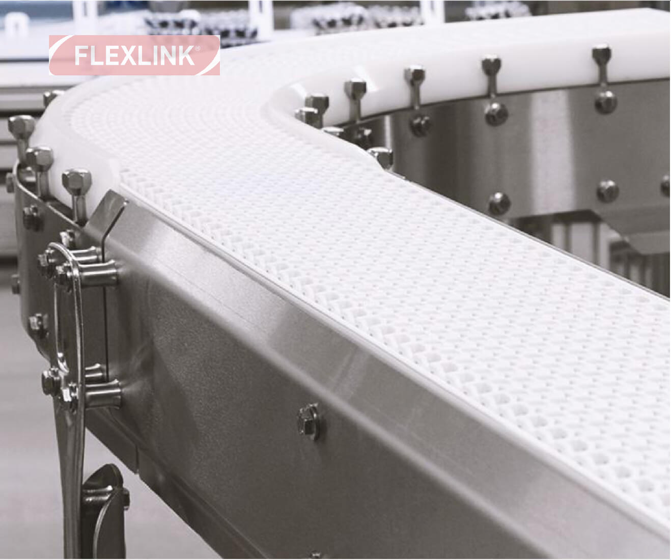 Banda transportadora modular Flexlink